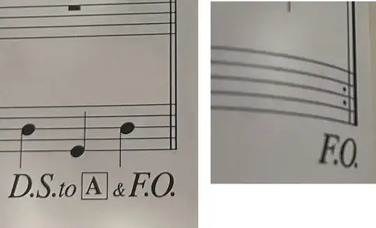 Sheet Music F.O.