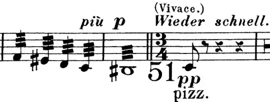 Das Rheingold low D# just before rehearsal mark 51