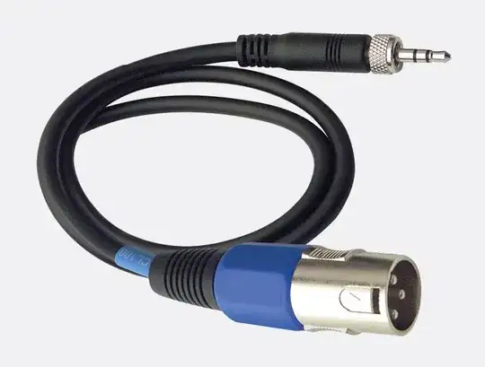 XLR jack cable