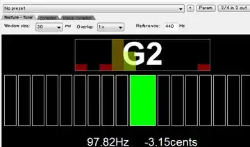 Reaper's ReaTune preview