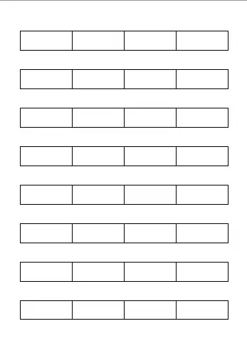 made using tables in MS Word 