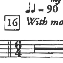 (two quarter notes) = 90
