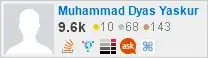 profile for Muhammad Dyas Yaskur on Stack Exchange, a network of free, community-driven Q&A sites