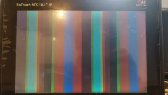 received output modetest