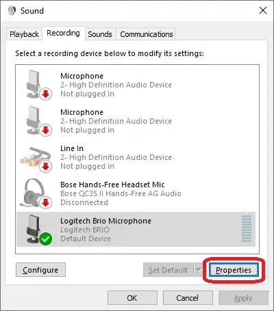 Screenshot removing the description column