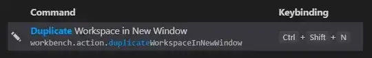 Duplicate Workspace in New Window