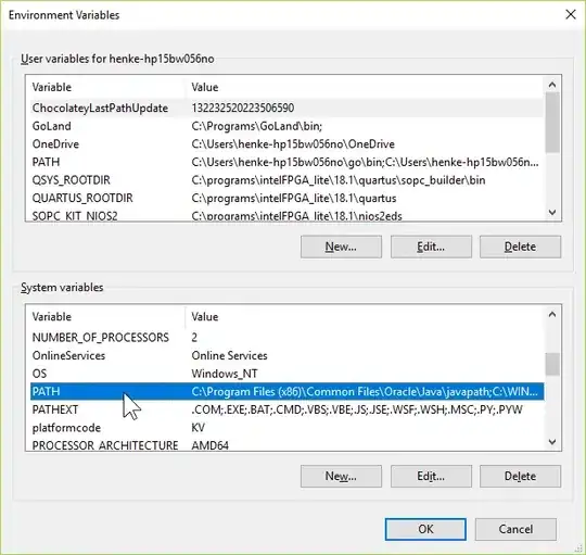 Environment Variables > System variables > PATH