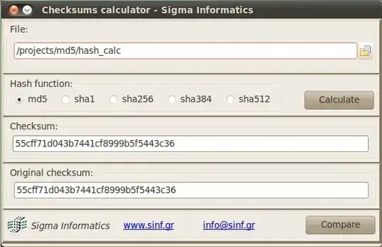Screenshot of WinDirStat after the analysis of the disk