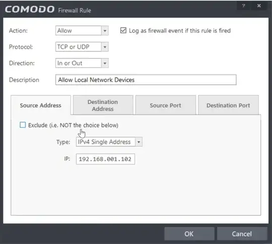 Based on source address alone