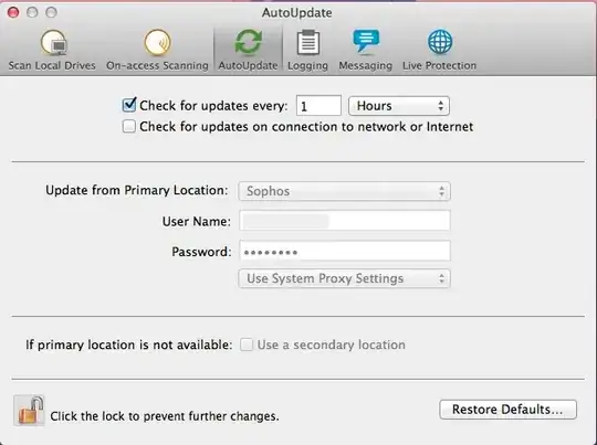 Autoupdate settings greyed out