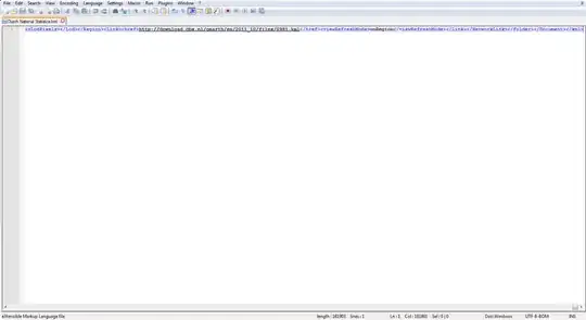 Language selection menu