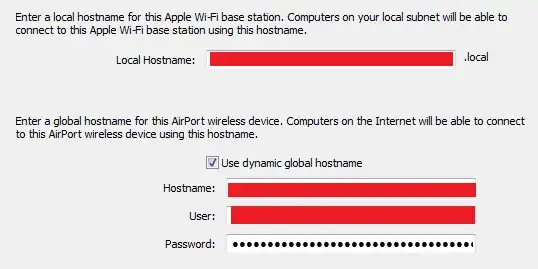 AirPort hostname dialog