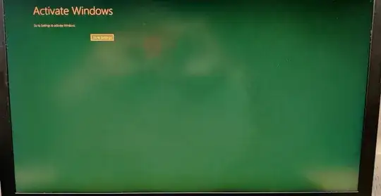 Activate Windows popup