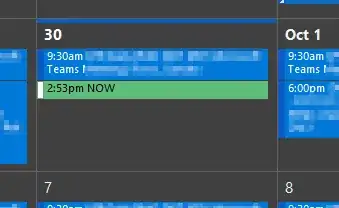 Outlook Calendar NOW dummy appointment