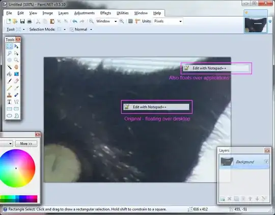 floating context menus