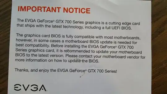 end of first segment