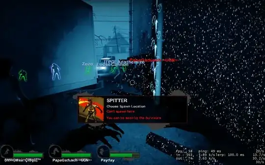 Left4Dead Static on specific objects