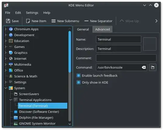 client's spreadsheet, opened on my computer