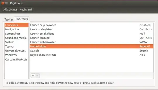 Keyboard Shortcuts in System Settings