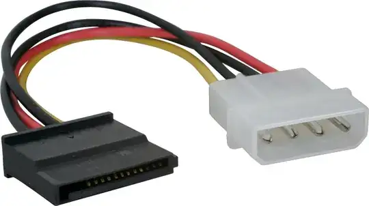 Molex vs SATA connectors