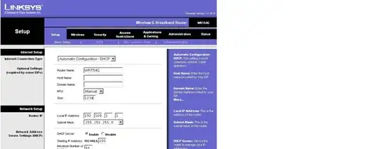 Advanced power settings