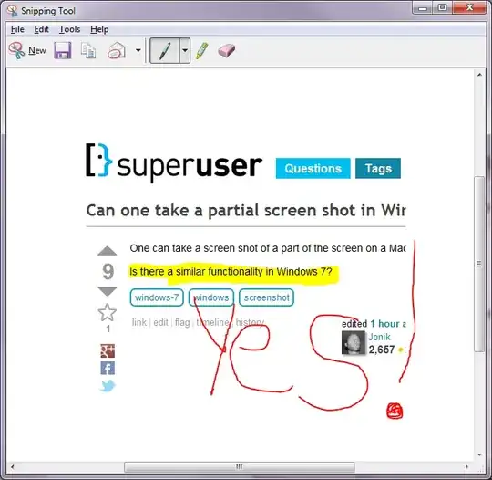 Screenshot of annotation