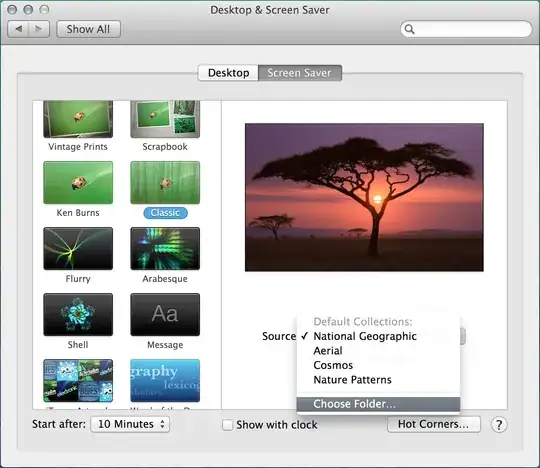 Classic → Choose Folder