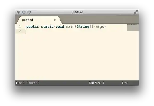 Java syntax highlighting screenshot