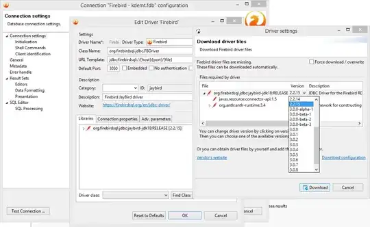 Dbeaver upgrade/downgrade driver version