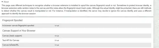 Device info website #1