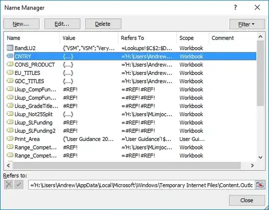 Check Name manager - name does not exist