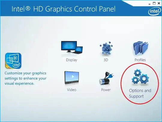 Intel HD Graphics Control Panel