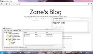 My system properties and the DevCon installer side-by-side.