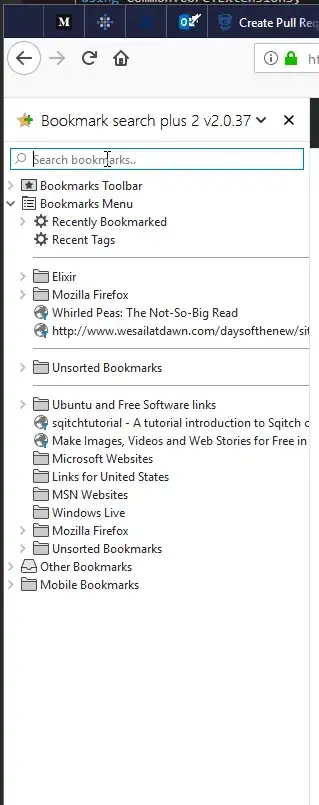bookmark plugin example search
