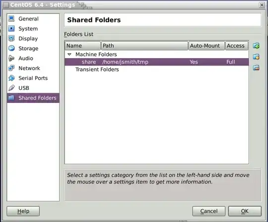 File dialog with a custom Library
