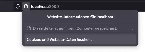 Screenshot of Firefox with the described context menu open.