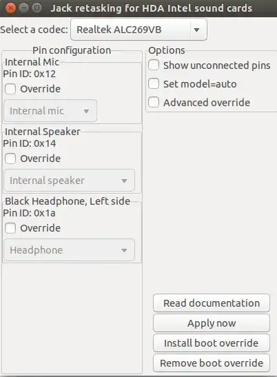 Internal mic ,internal speaker and headphone