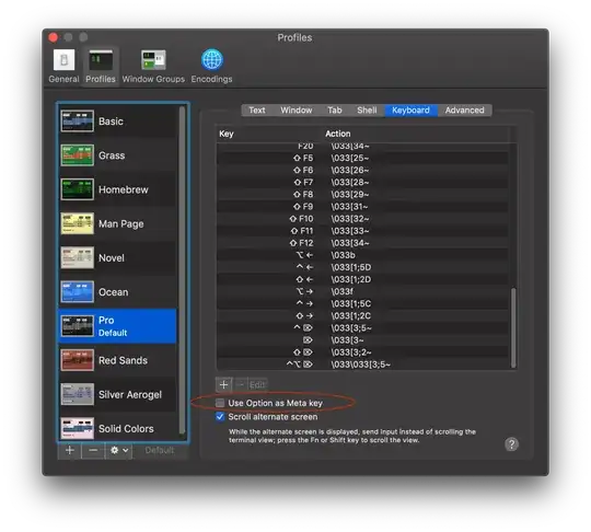 photo of MBP screen with 1 strong cluster of bubbles and 2 faint ones, showing that color can still be displayed in bubble-affected regions