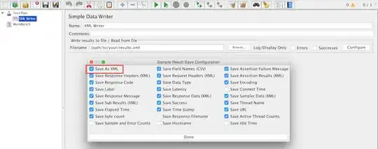Simple Data Writer configuration
