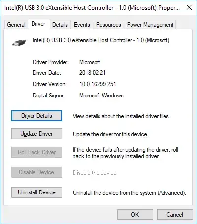 Intel Host Controller