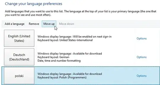 An example image of issue that I am facing