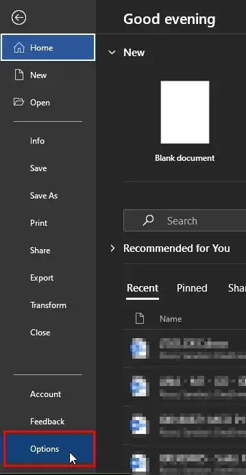 table to be transposed