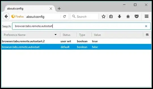 some registry entries