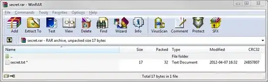 screenshot of large gap in firefox dev tools