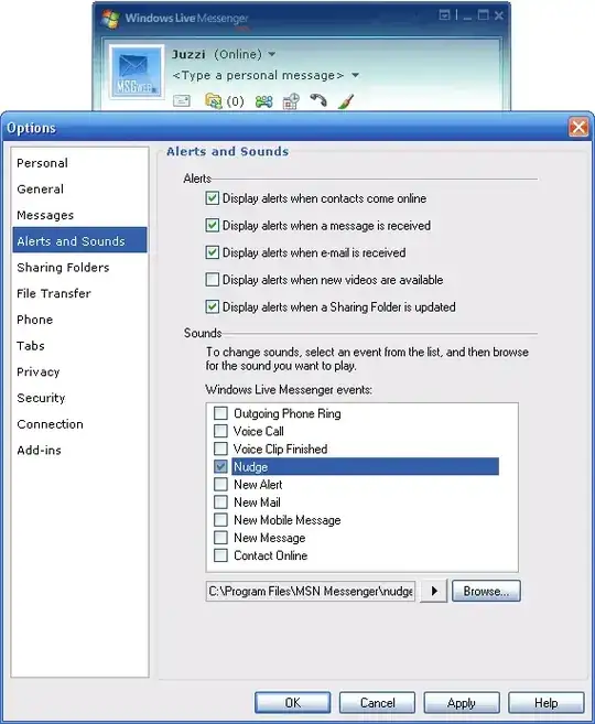 the images show ping tests