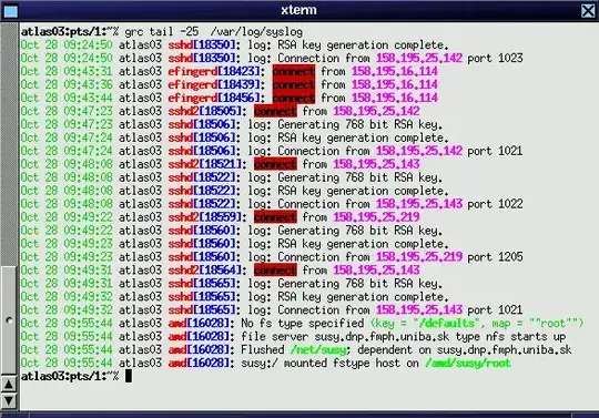 grc running against syslog