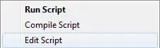 edit script