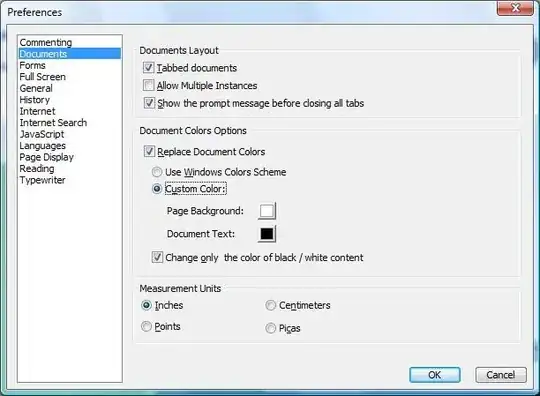 foxit color controls