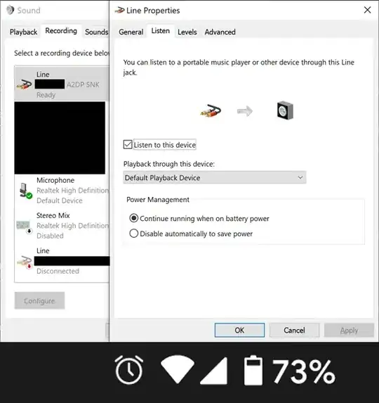 Device "ready" but no audio