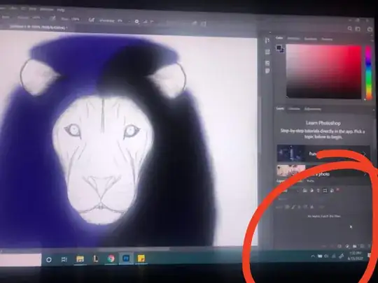 I accidentally applied a filter somehow to my layers. I can't figure out how to undo it? I was working on a birthday present for my friend.